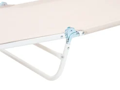 Lettino Prendisole KASTORIA Metallo Beige