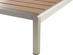 Lettino Prendisole NARDO Metallo Marrone