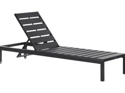Lettino Prendisole NARDO Metallo Nero