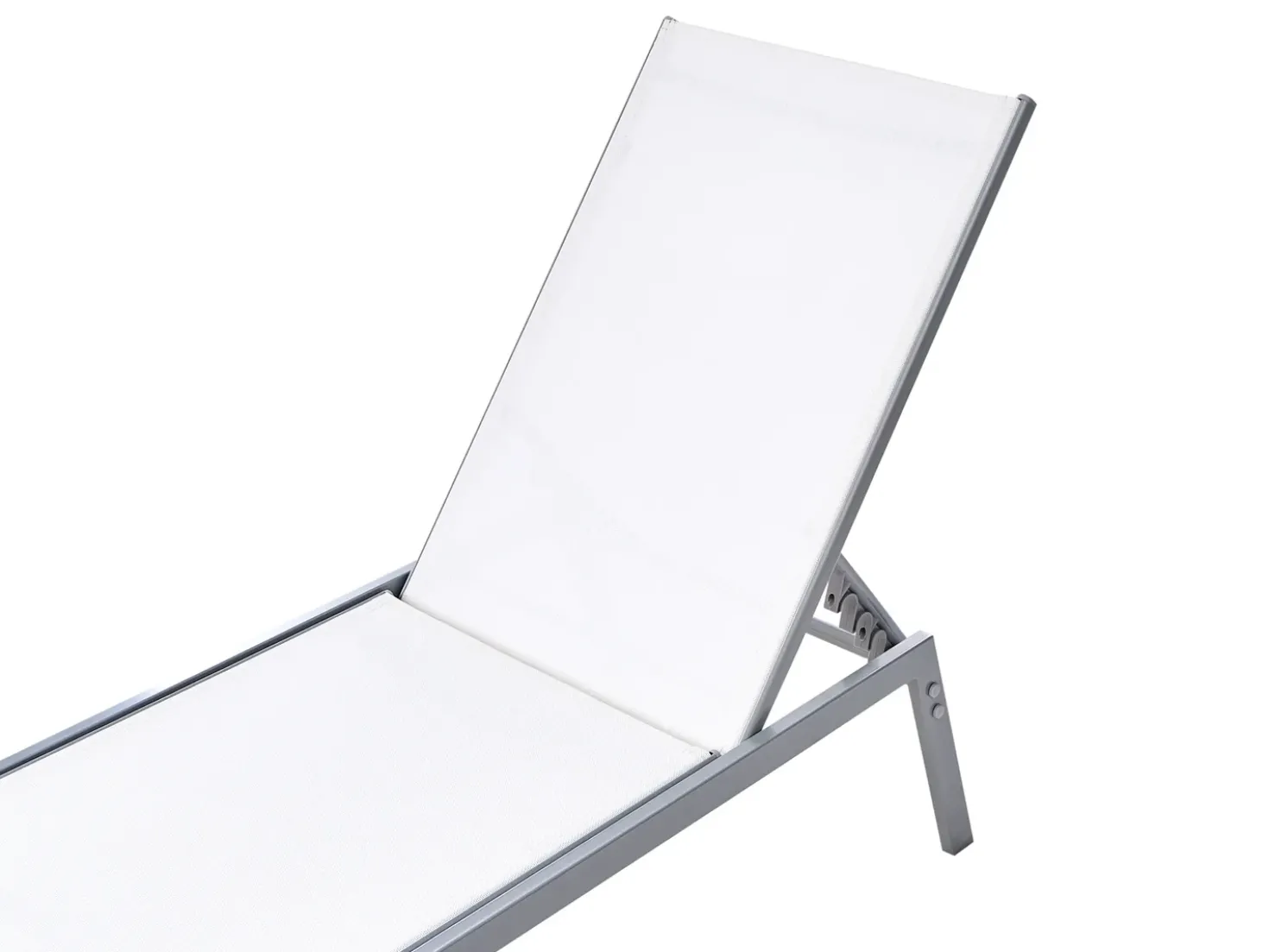 Lettino Prendisole NOLI Metallo Bianco