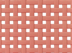 Lettino Prendisole OSSIMO Materiale sintetico Rosso
