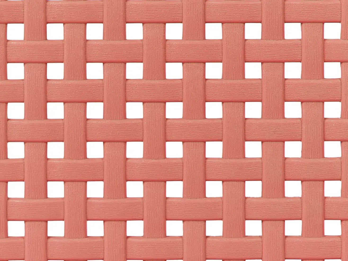 Lettino Prendisole OSSIMO Materiale sintetico Rosso