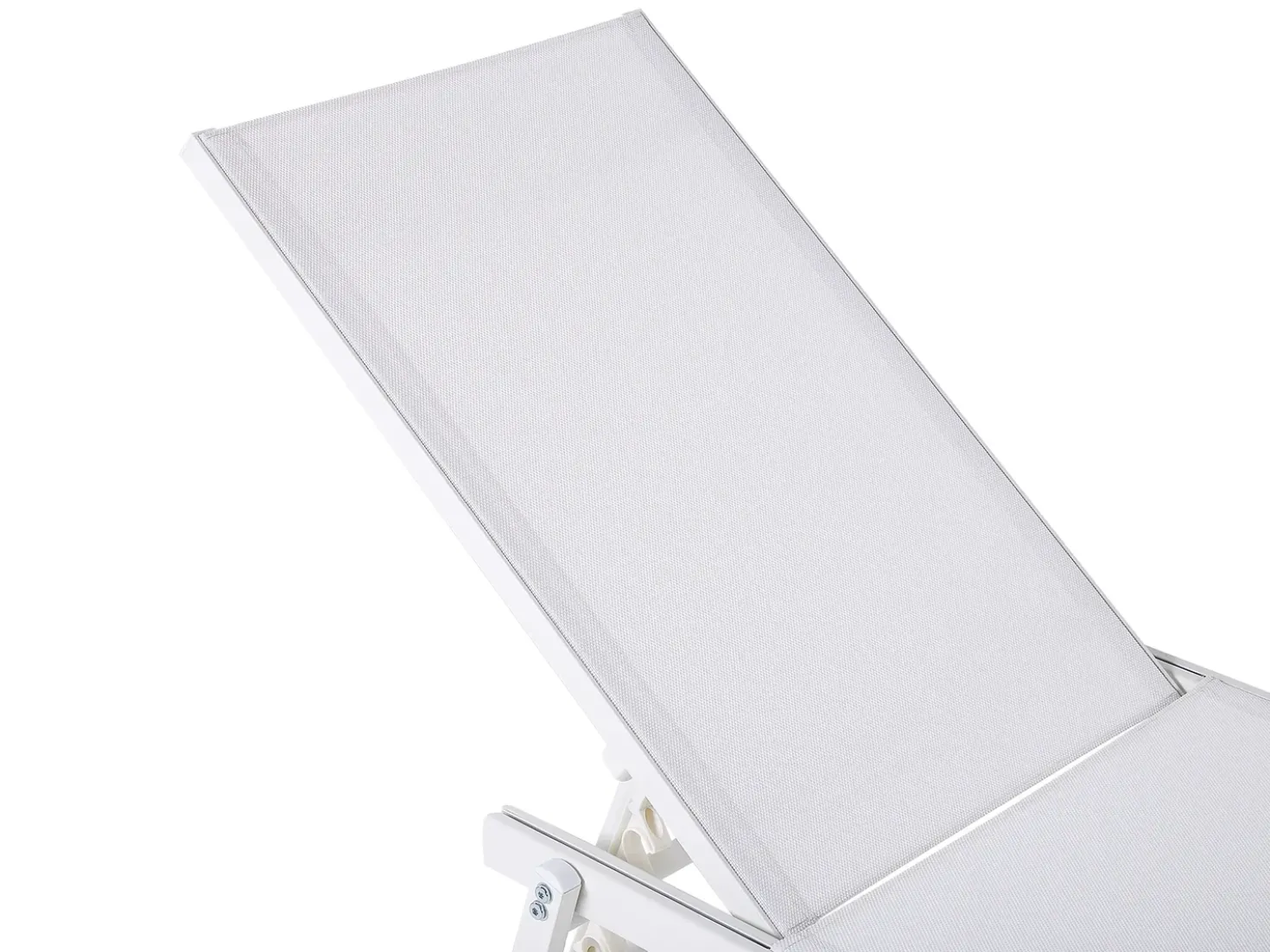 Lettino Prendisole PORTOFINO Metallo Bianco