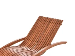 Lettino Prendisole TANARO Legno di larice Marrone