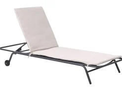 Lettino Prendisole VOLTERRA Metallo Beige
