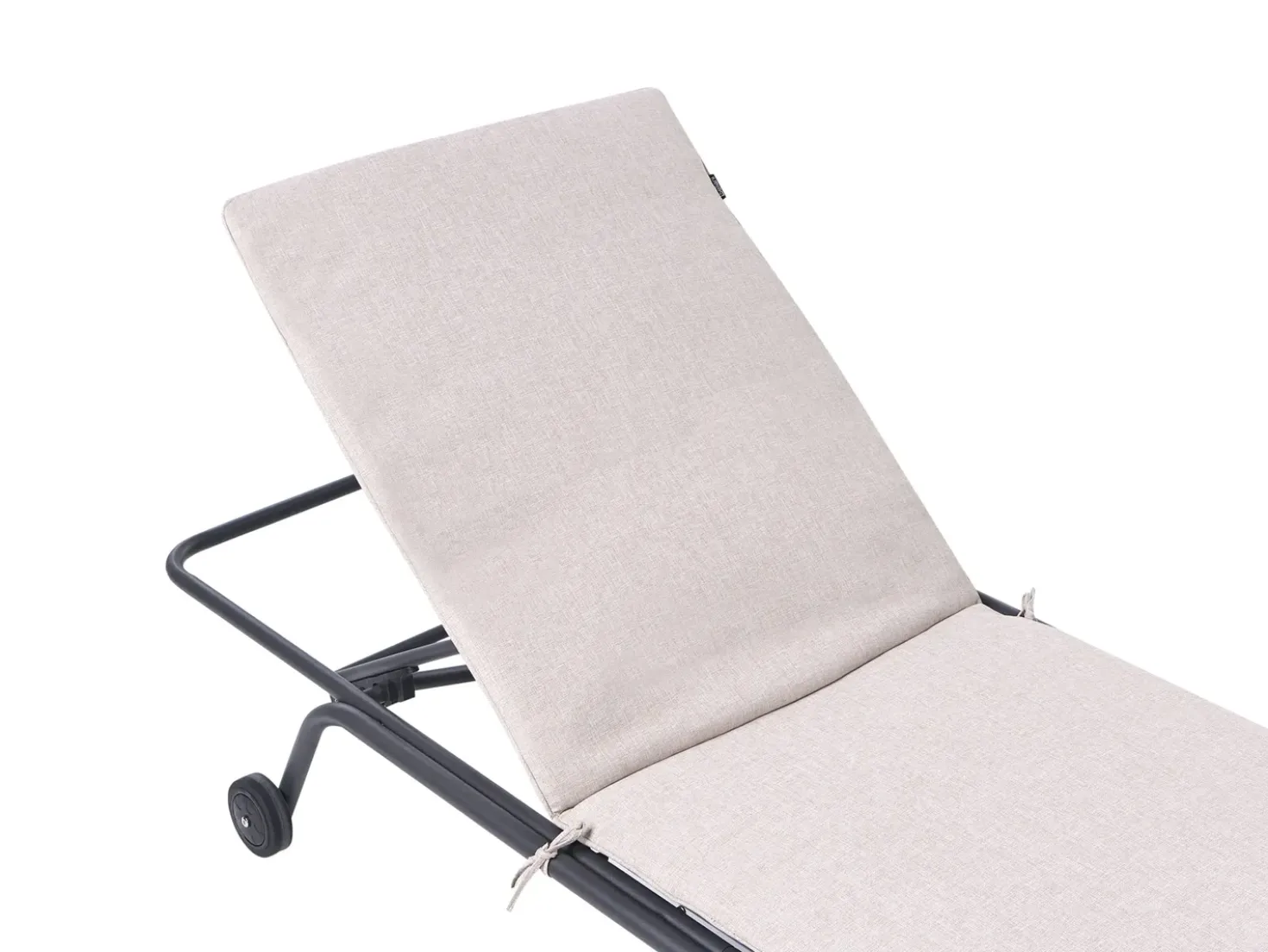 Lettino Prendisole VOLTERRA Metallo Beige