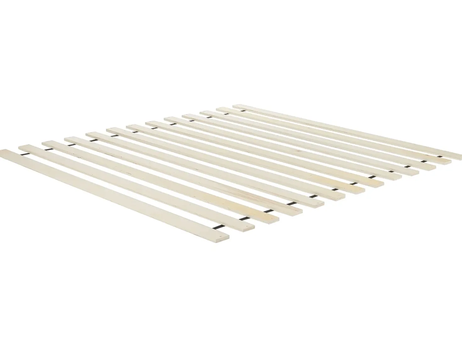 Letto a baldacchino Legno HERLIERE 180 x 200 cm Marrone chiaro