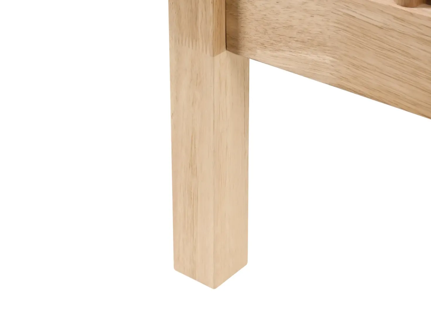 Letto a baldacchino Legno HARFLEUR 180 x 200 cm Marrone chiaro