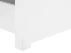 Letto a castello con cassetti Legno di pino REGAT 90 x 200 cm Bianco