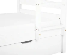 Letto a castello con cassetti Legno di pino REGAT 90 x 200 cm Bianco