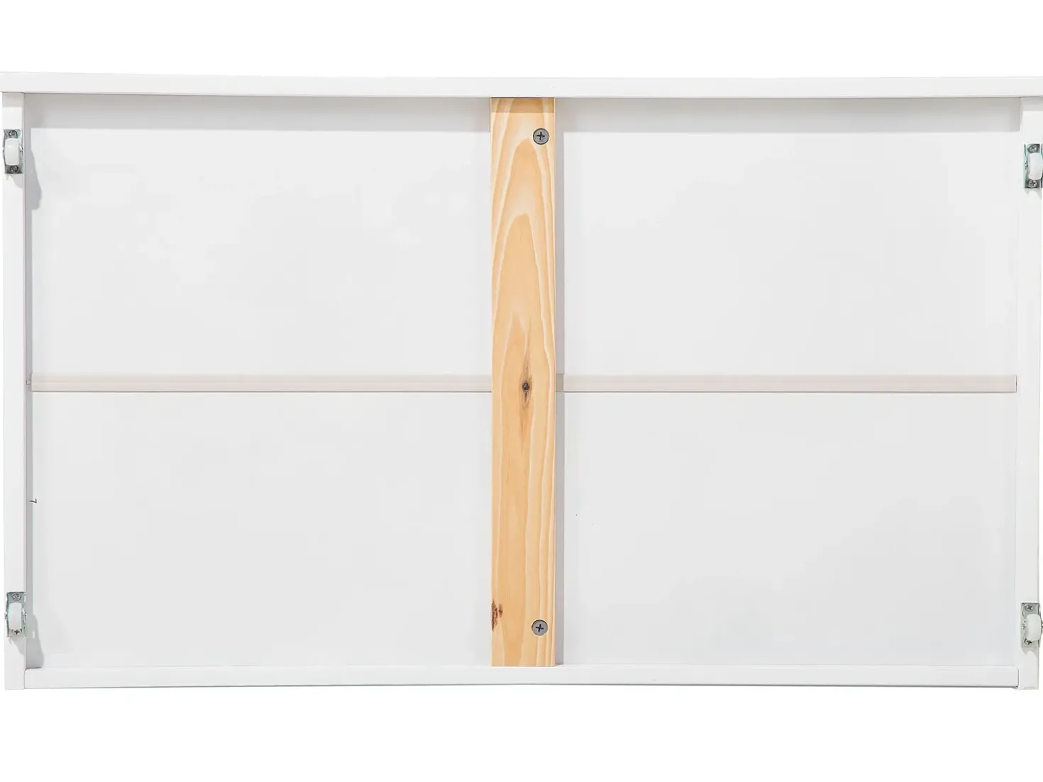 Letto a castello con cassetti Legno di pino REGAT 90 x 200 cm Bianco