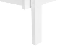 Letto a castello con cassetti Legno di pino ALBON 90 x 200 cm Bianco