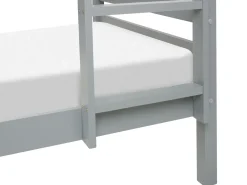 Letto a castello con cassetti Legno di pino REGAT 90 x 200 cm Grigio