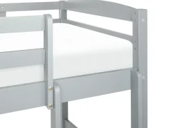 Letto a castello con cassetti Legno di pino REGAT 90 x 200 cm Grigio