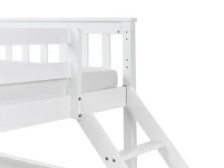 Letto a castello Legno di pino BIERNE 90/140 x 200 cm Bianco