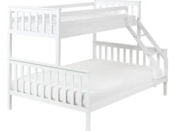 Letto a castello Legno di pino BIERNE 90/140 x 200 cm Bianco