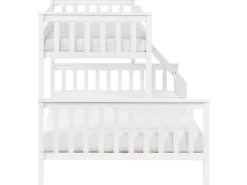 Letto a castello Legno di pino BIERNE 90/140 x 200 cm Bianco