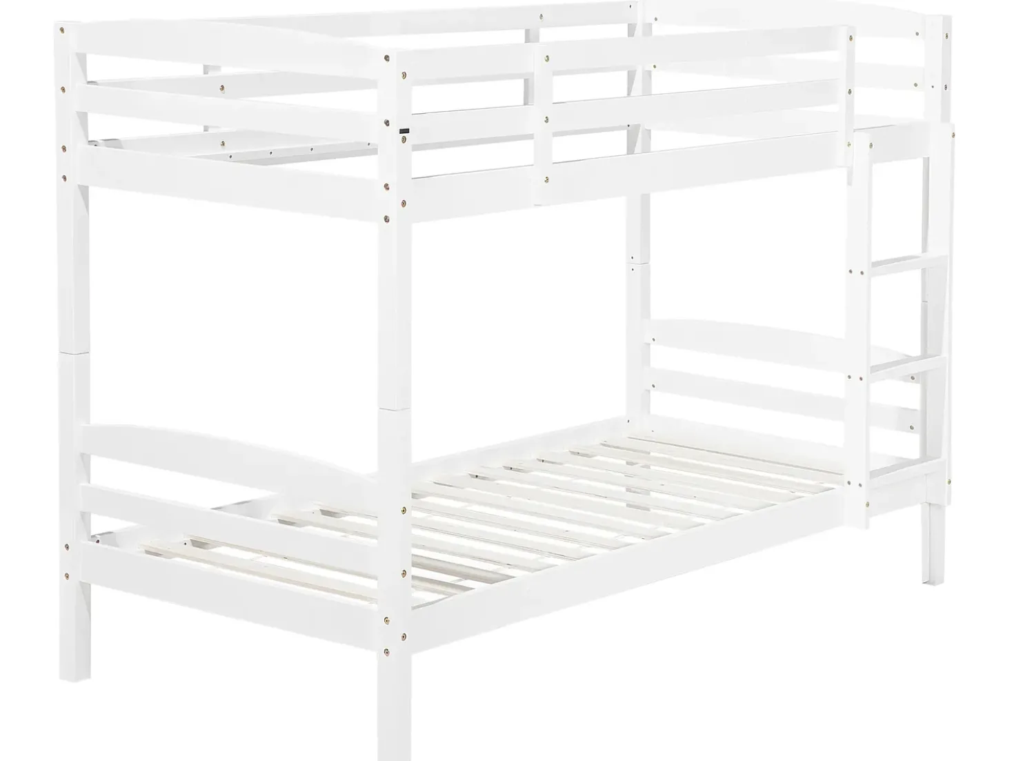 Letto a castello Legno di pino REGAT 90 x 200 cm Bianco