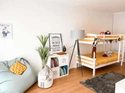 Letto a castello Legno di pino REGAT 90 x 200 cm Bianco