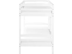 Letto a castello Legno di pino REGAT 90 x 200 cm Bianco