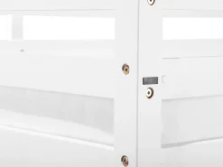 Letto a castello Legno di pino REGAT 90 x 200 cm Bianco