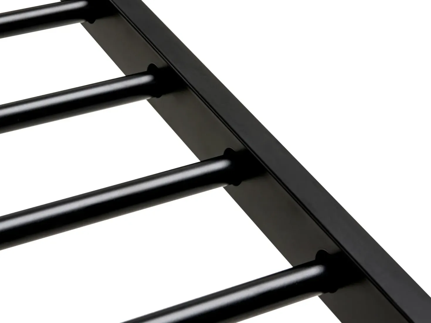 Letto a castello Metallo CHARTRES 90 x 200 cm Nero
