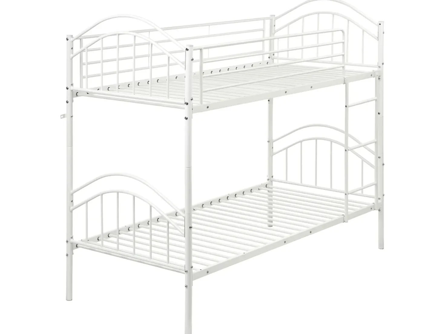 Letto a castello Metallo CHARTRES 90 x 200 cm Bianco