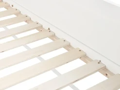 Letto a mezza altezza Casa Legno di pino DIENNE 90 x 200 cm Bianco