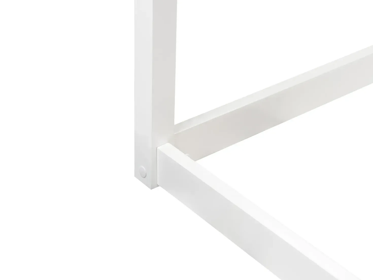 Letto a mezza altezza Casa Legno di pino DIENNE 90 x 200 cm Bianco