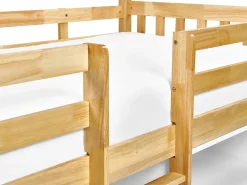 Letto a mezza altezza Legno SUSVILLE 90 x 200 cm Marrone chiaro