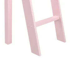 Letto a mezza altezza Legno di pino ASCOUX 90 x 200 cm Rosa