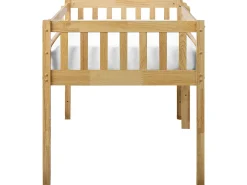 Letto a mezza altezza Legno PEIPIN 90 x 200 cm Marrone chiaro