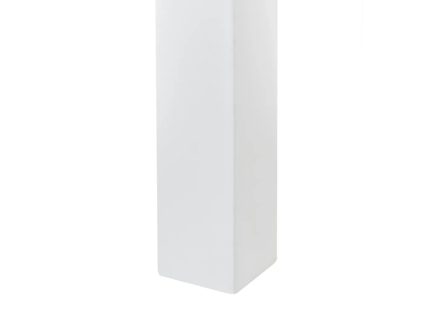 Letto a mezza altezza Legno di pino STAPLE 90 x 200 cm con Scivolo Bianco