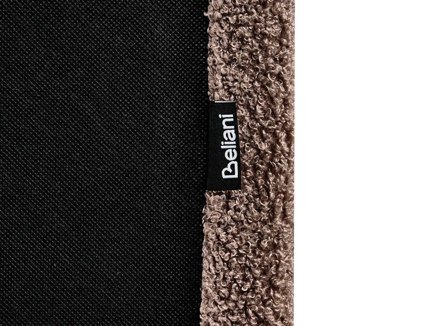 Letto ad acqua Bouclé ALBI 180 x 200 cm Marrone