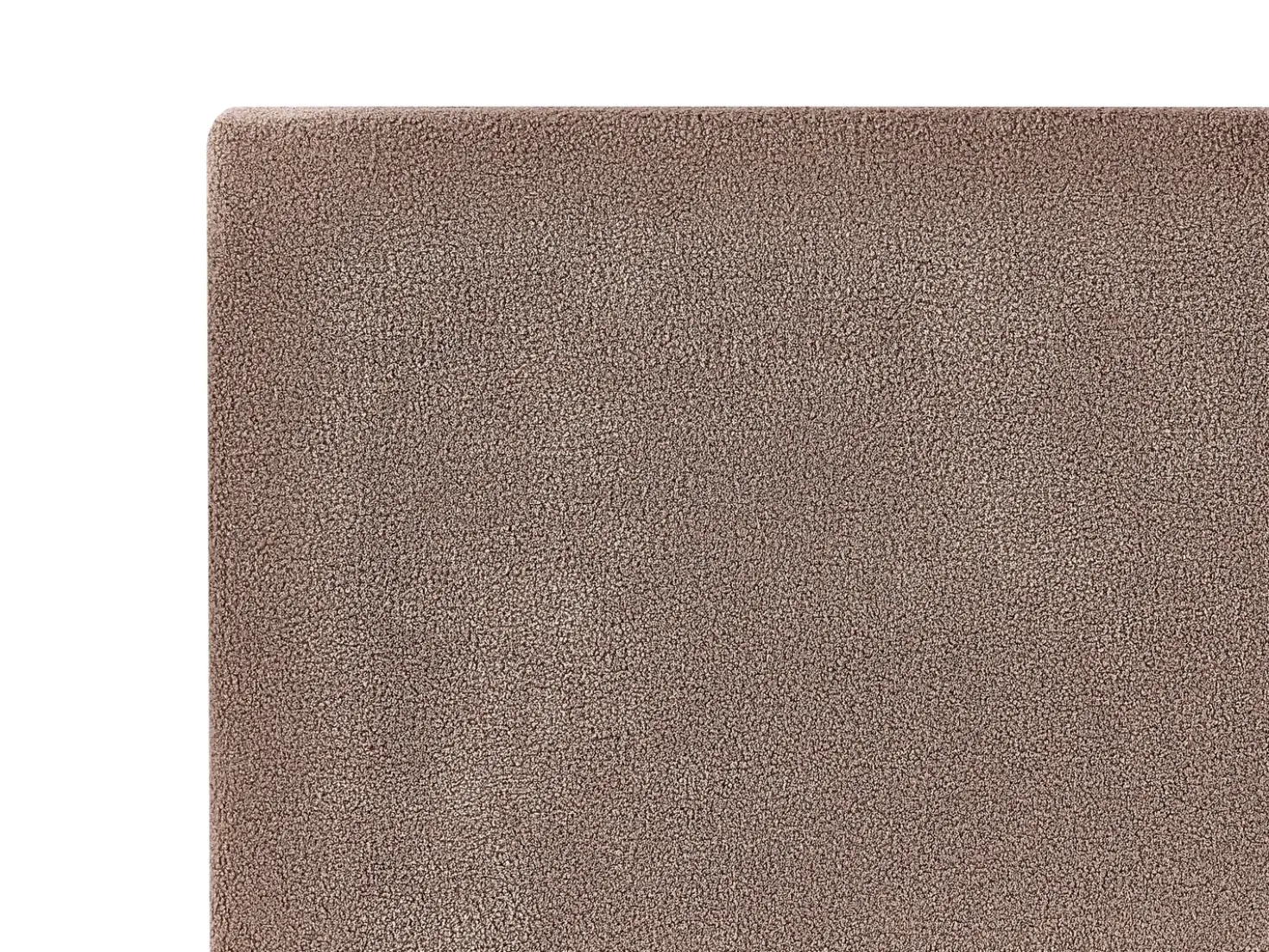 Letto ad acqua Bouclé ALBI 180 x 200 cm Marrone