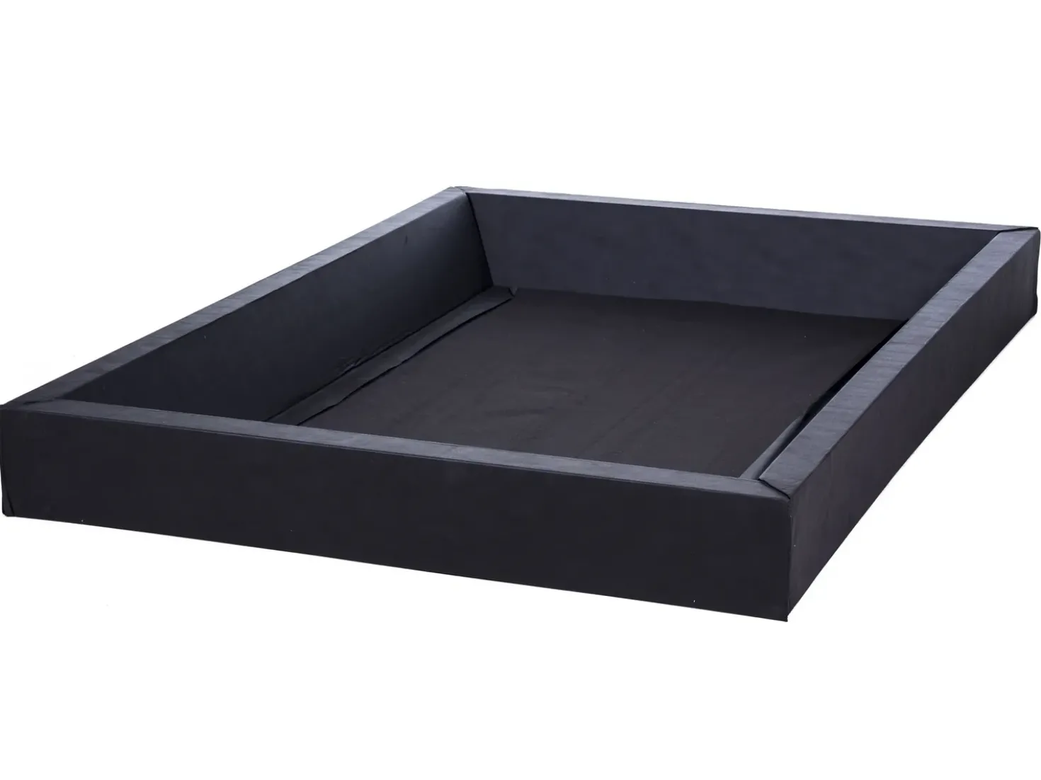 Letto ad acqua Bouclé VAUCLUSE 140 x 200 cm Tortora