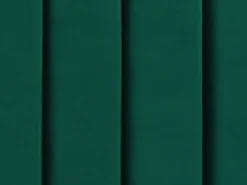 Letto ad acqua con panca contenitore Velluto NOYERS 140 x 200 cm Verde