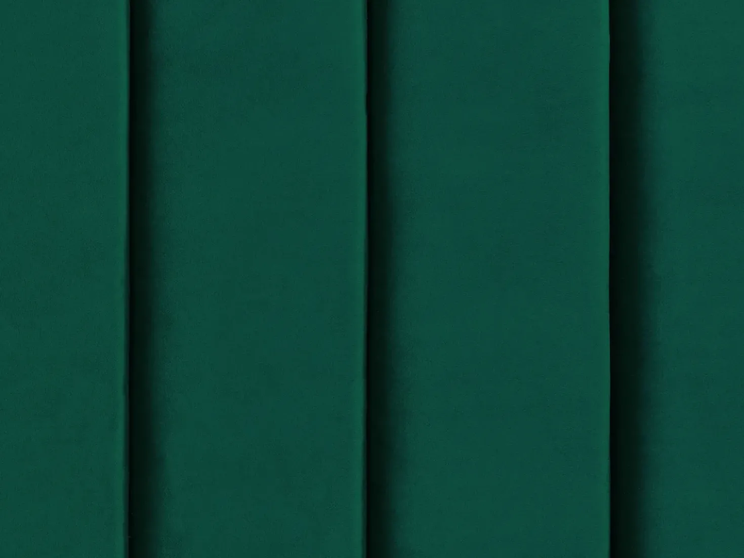 Letto ad acqua con panca contenitore Velluto NOYERS 140 x 200 cm Verde