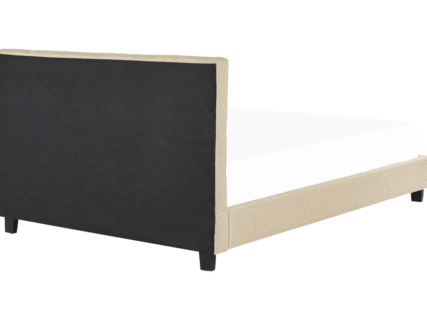 Letto ad acqua Tessuto LA ROCHELLE 180 x 200 cm Beige