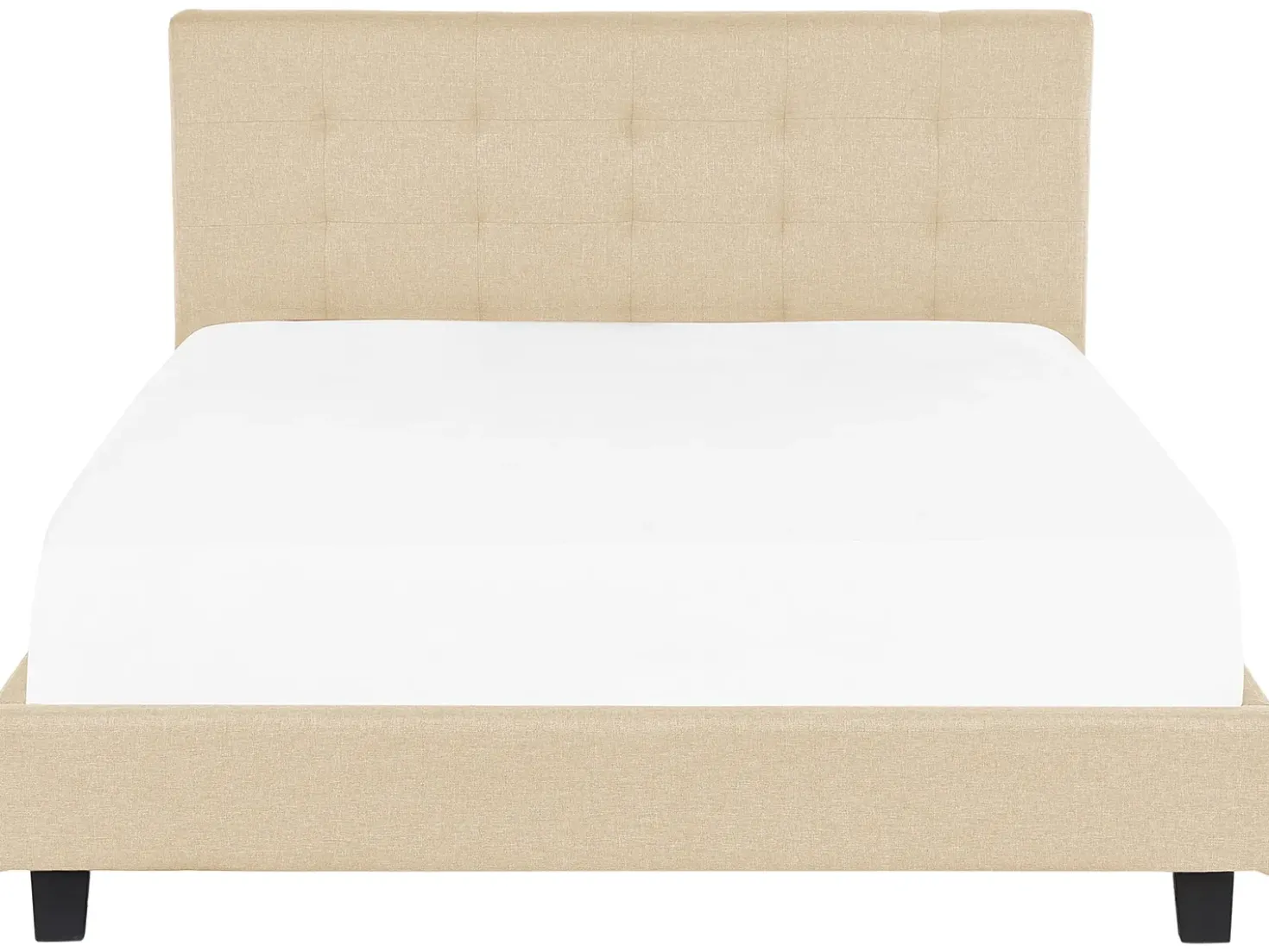 Letto ad acqua Tessuto LA ROCHELLE 180 x 200 cm Beige