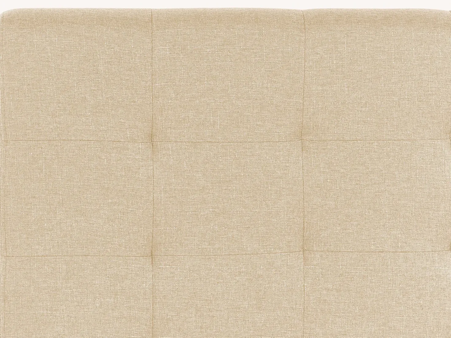 Letto ad acqua Tessuto LA ROCHELLE 180 x 200 cm Beige