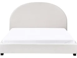 Letto ad acqua Tessuto VAUCLUSE 160 x 200 cm Bianco sporco