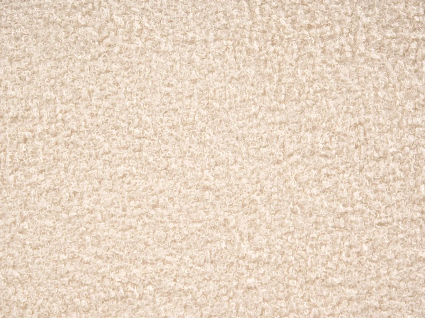 Letto Bouclé AMBILLOU 120 x 200 cm Beige