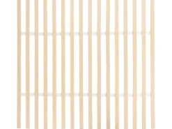 Letto Bouclé BAYEL 180 x 200 cm Bianco sporco