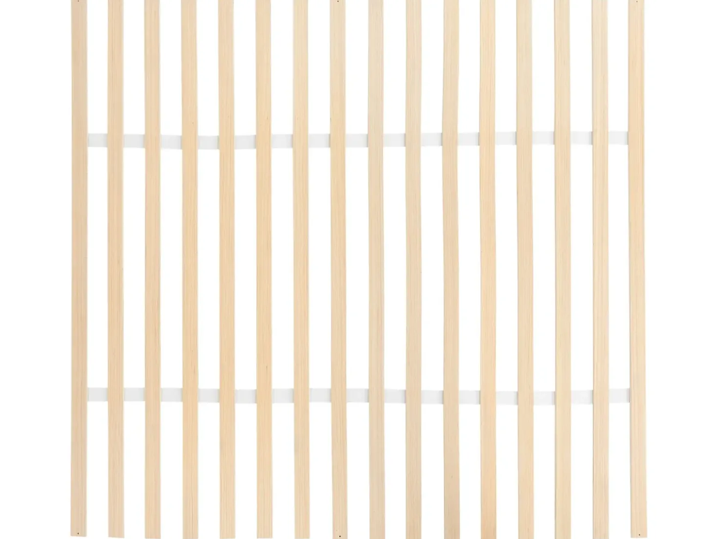 Letto Bouclé BAYEL 180 x 200 cm Bianco sporco