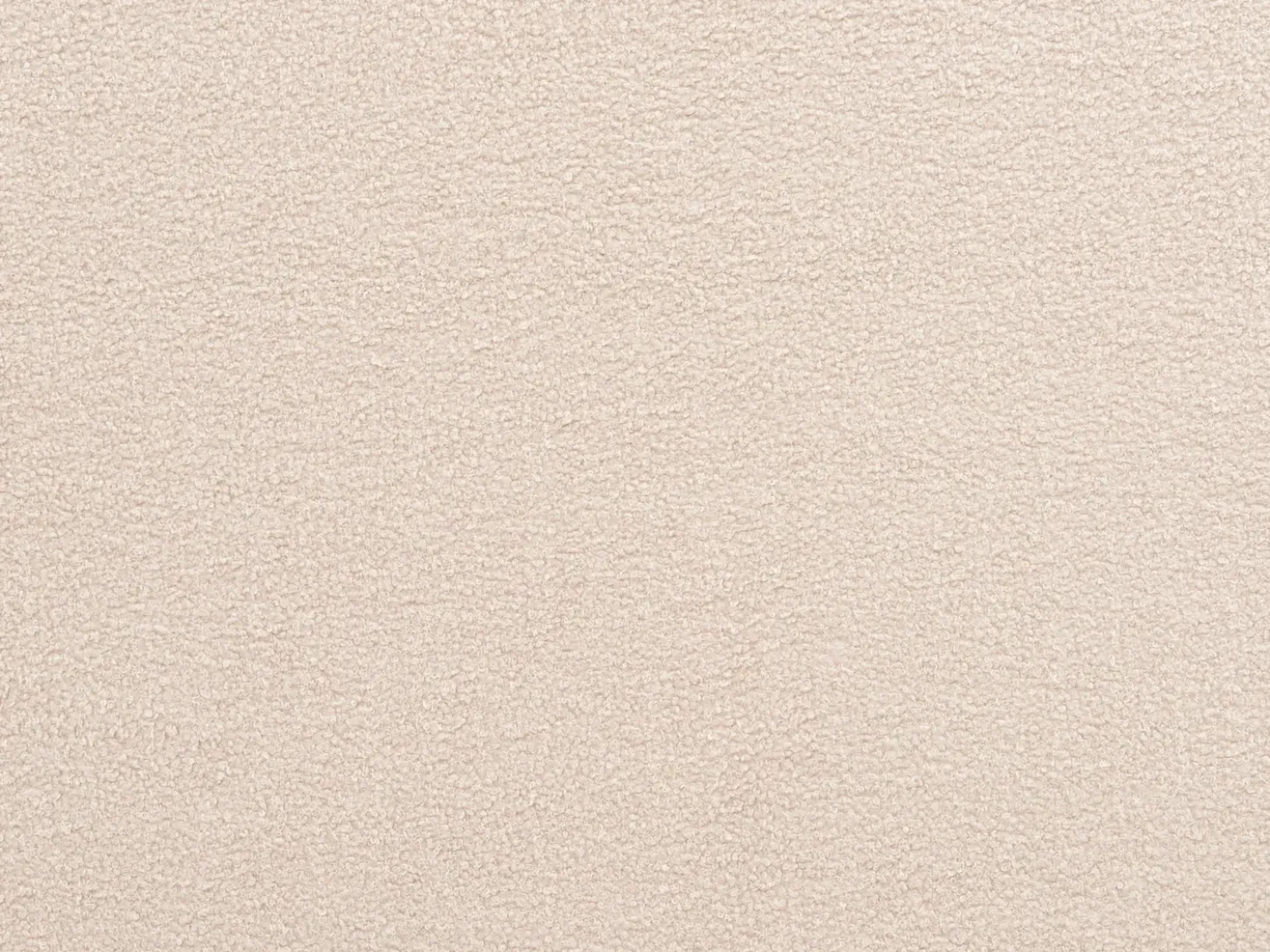 Letto Bouclé IZERNORE 140 x 200 cm Beige