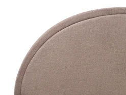 Letto Bouclé MARGUT 180 x 200 cm Tortora
