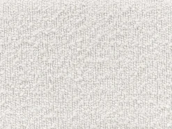 Letto Bouclé MARGUT 160 x 200 cm Bianco