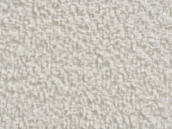 Letto Bouclé MIRANDE 180 x 200 cm Bianco sporco