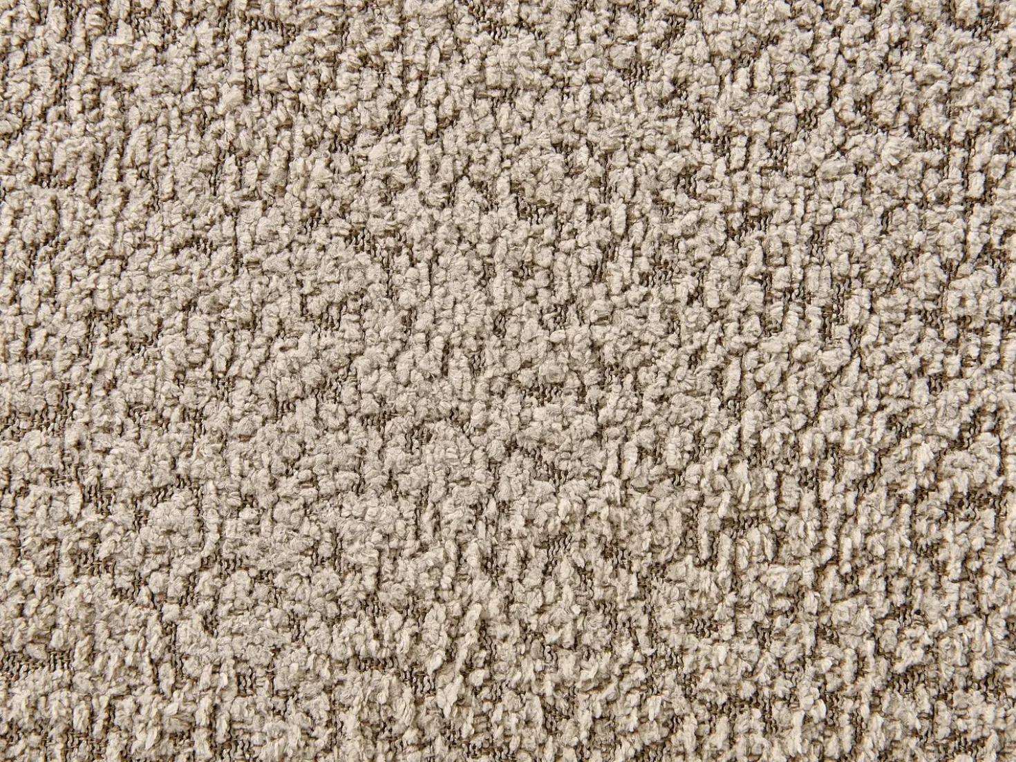Letto Bouclé MIRANDE 180 x 200 cm Tortora
